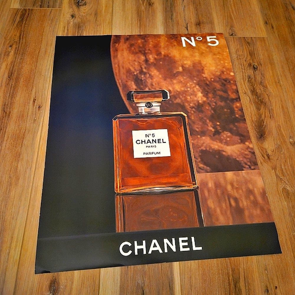 Chanel Poster Chanel Holiday Poster Art Chanel Luxury Room Decor Wall Decor